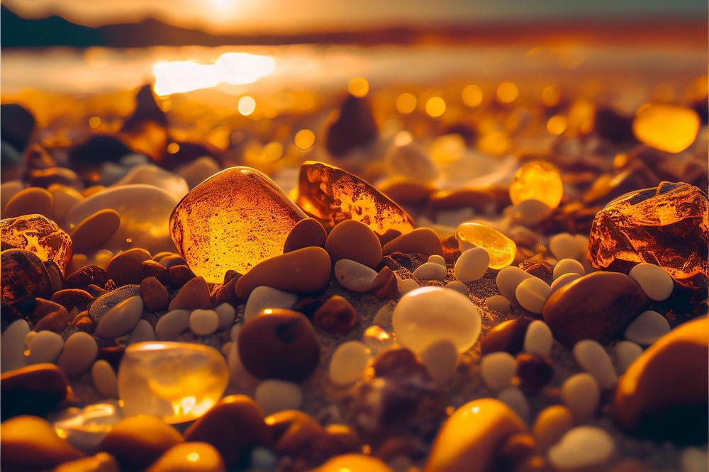 Amber jewelry